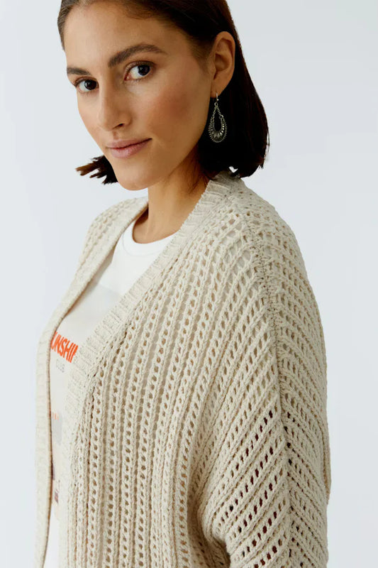 Fishnet Cardigan