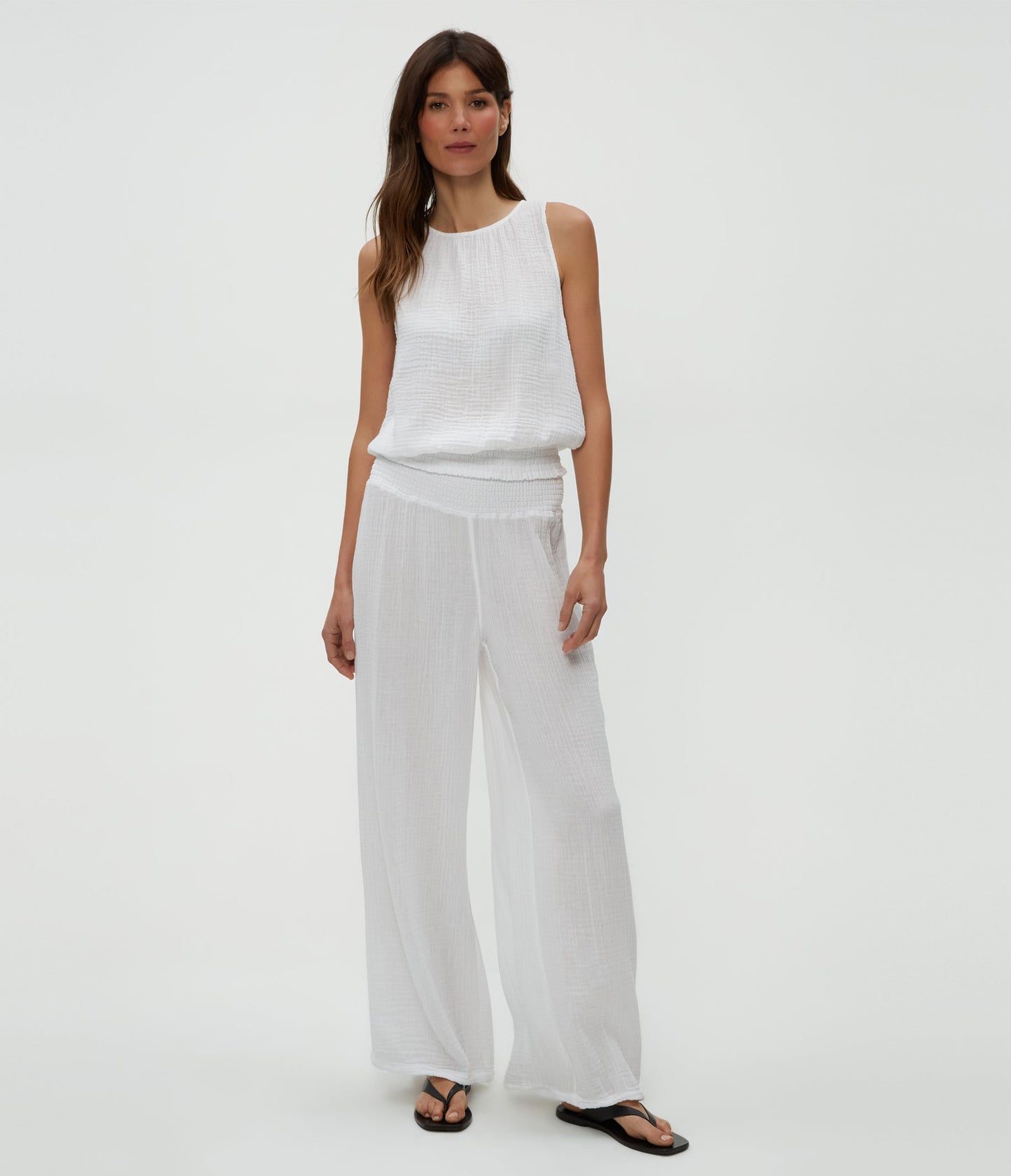 Susie Smocked Waist Pant