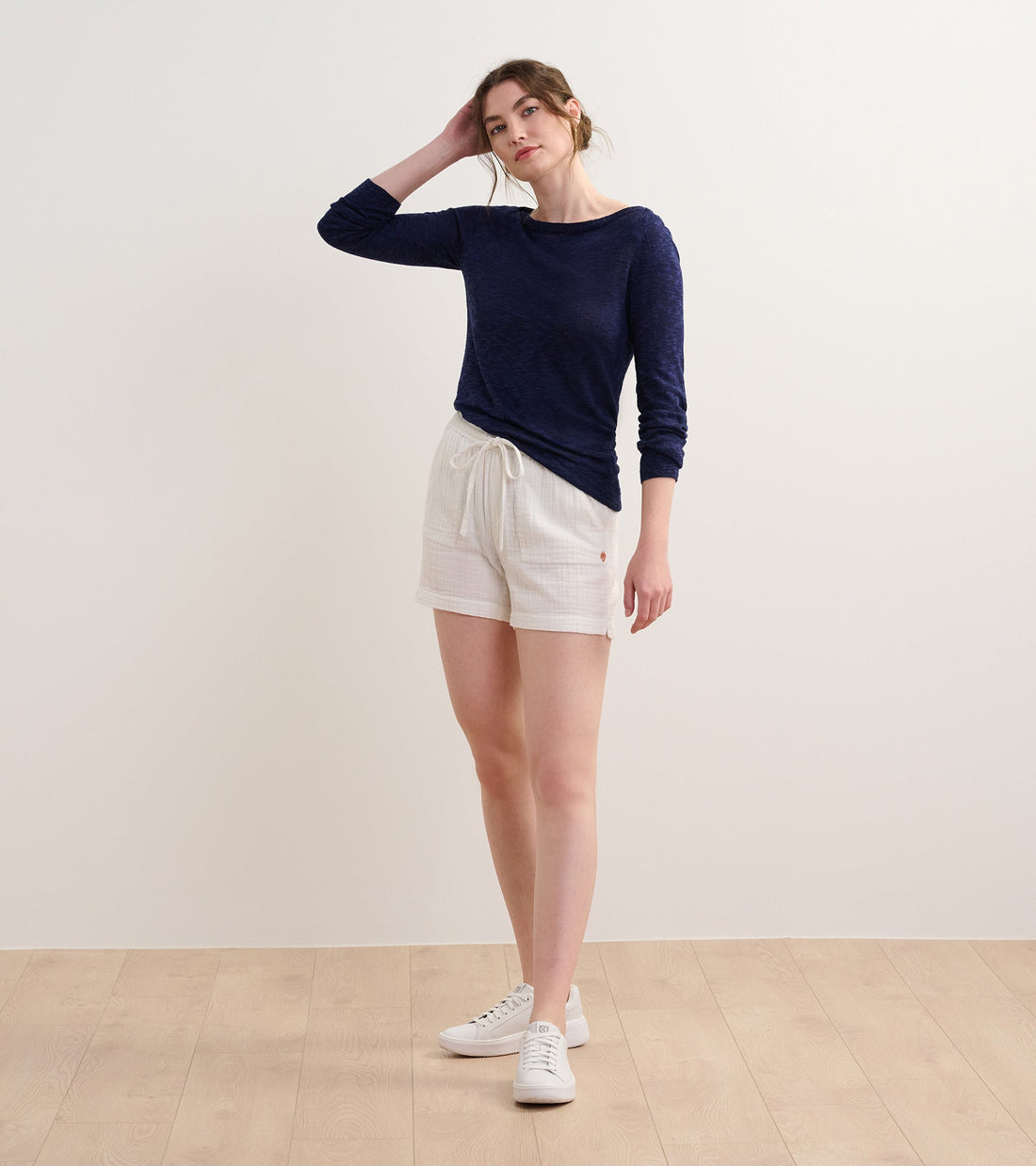 3/4 Sleeve Knit Breton