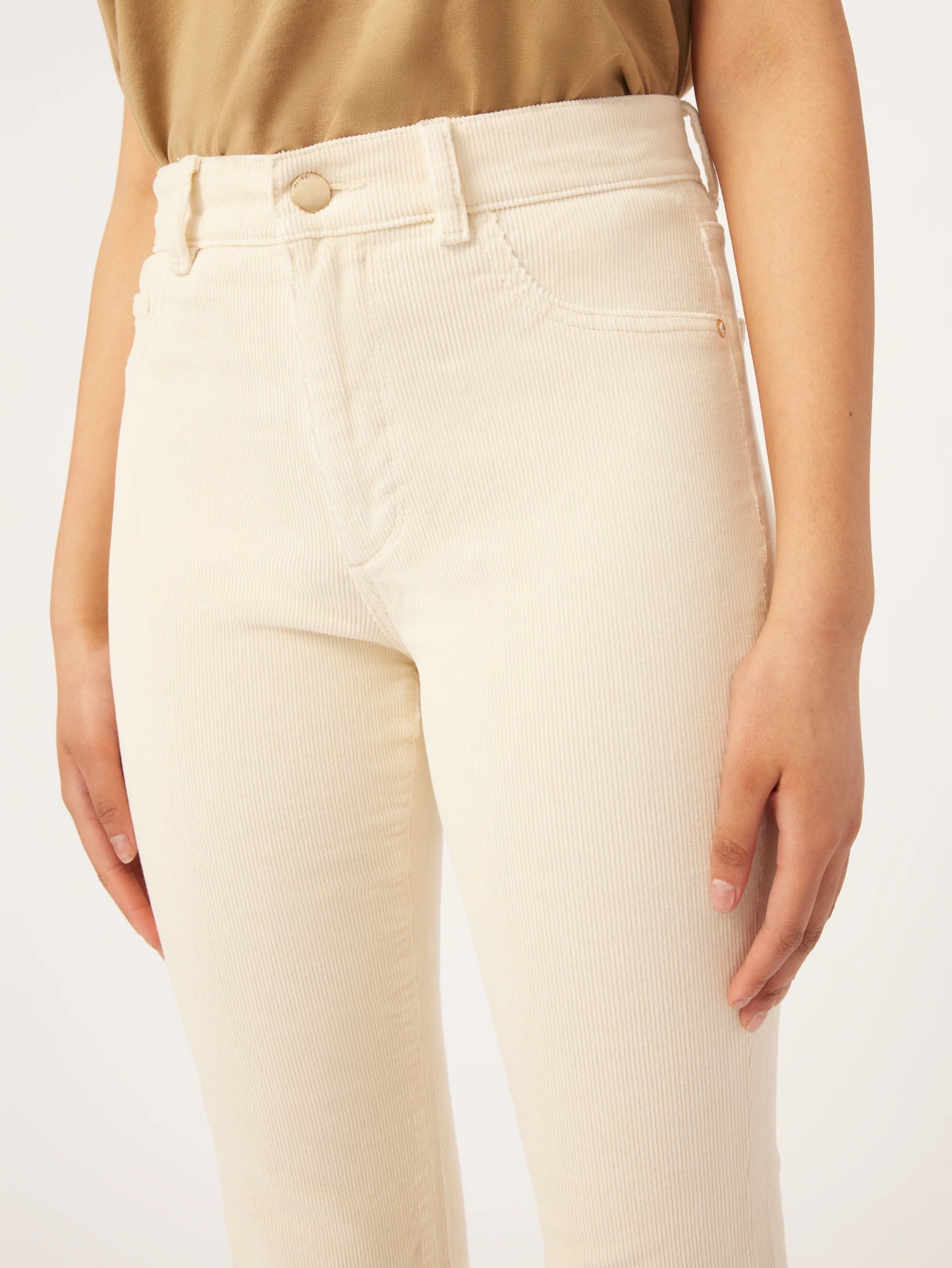 Bridget Boot Crop - Manilla Corduroy