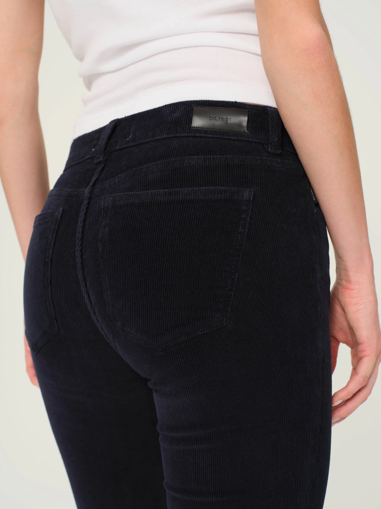 Mara Straight - Glazed Blueberry Corduroy