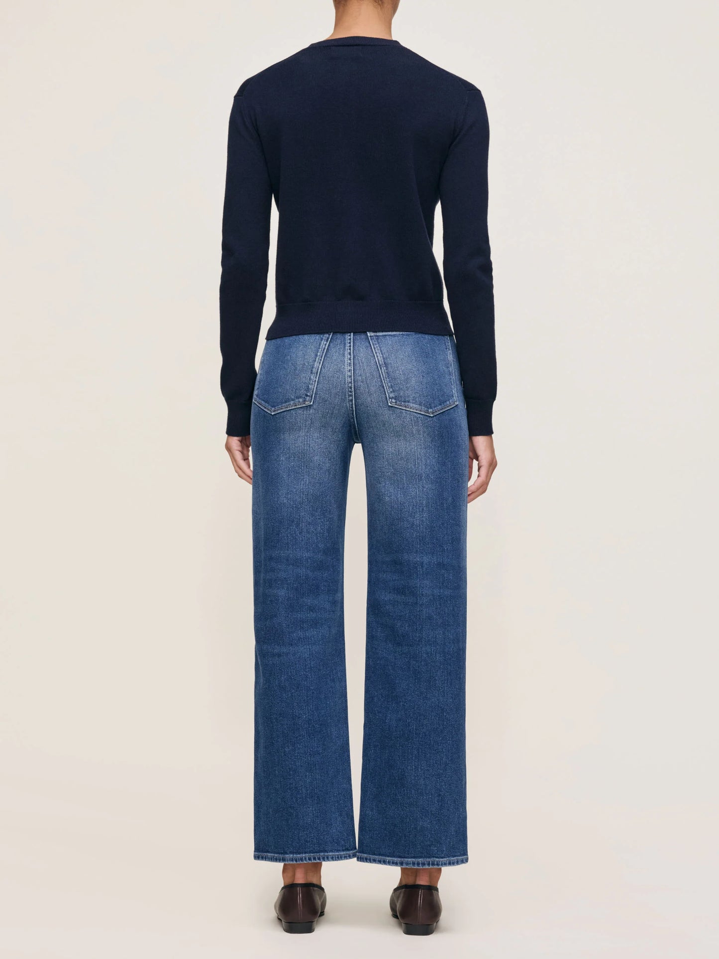 Karmine Refined Wide Leg High Rise - Clearwater