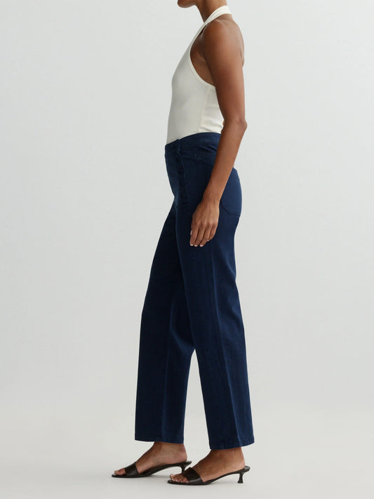 Karmine Refined Wide Leg - Bright Navy