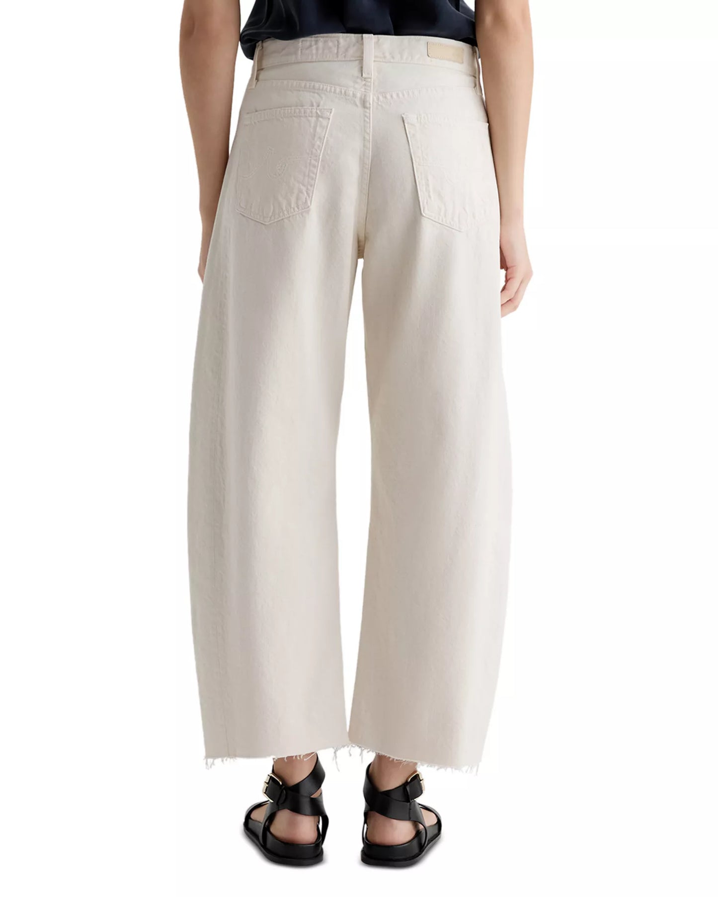 Hattie Crop Barrel Jeans