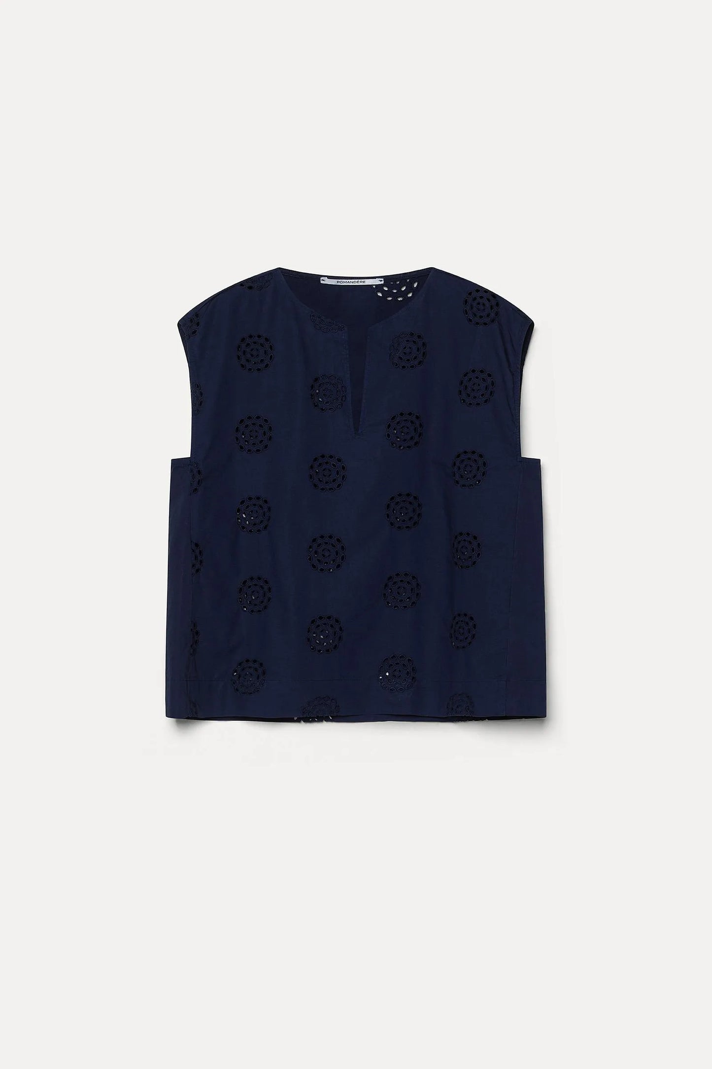 Cotton Broderie Anglaise Tank