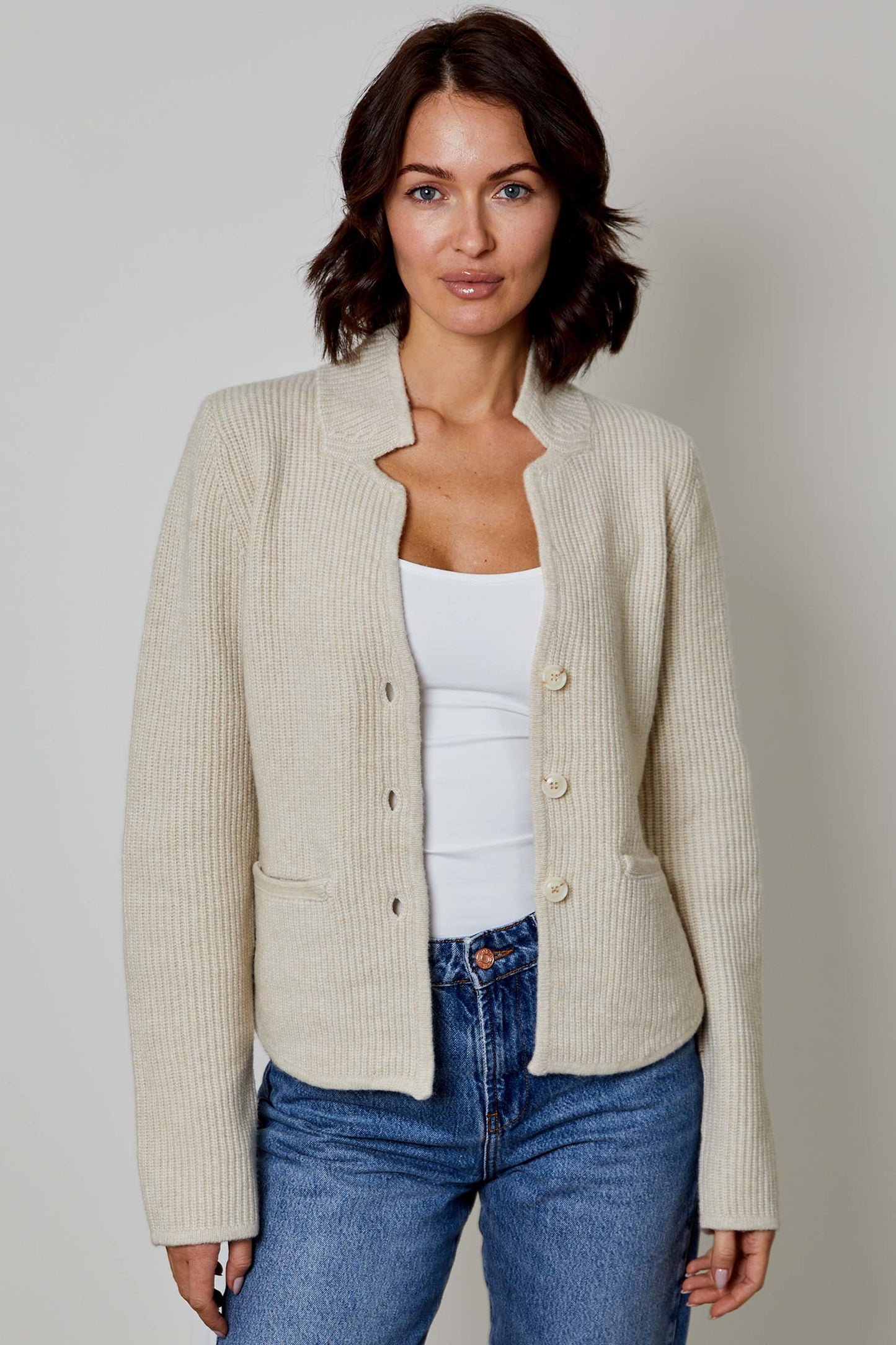Button Down Cardigan w/ Pocket