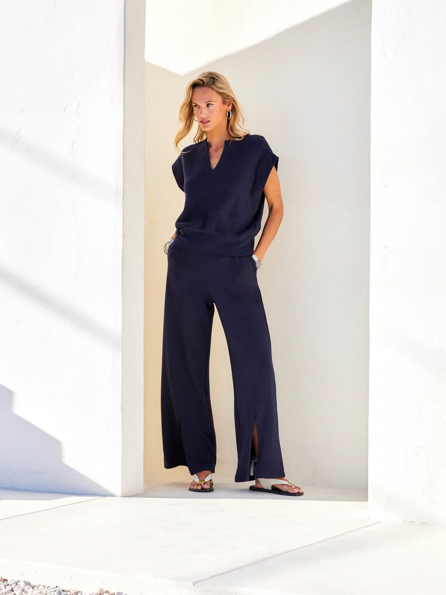Morgan V Neck Top