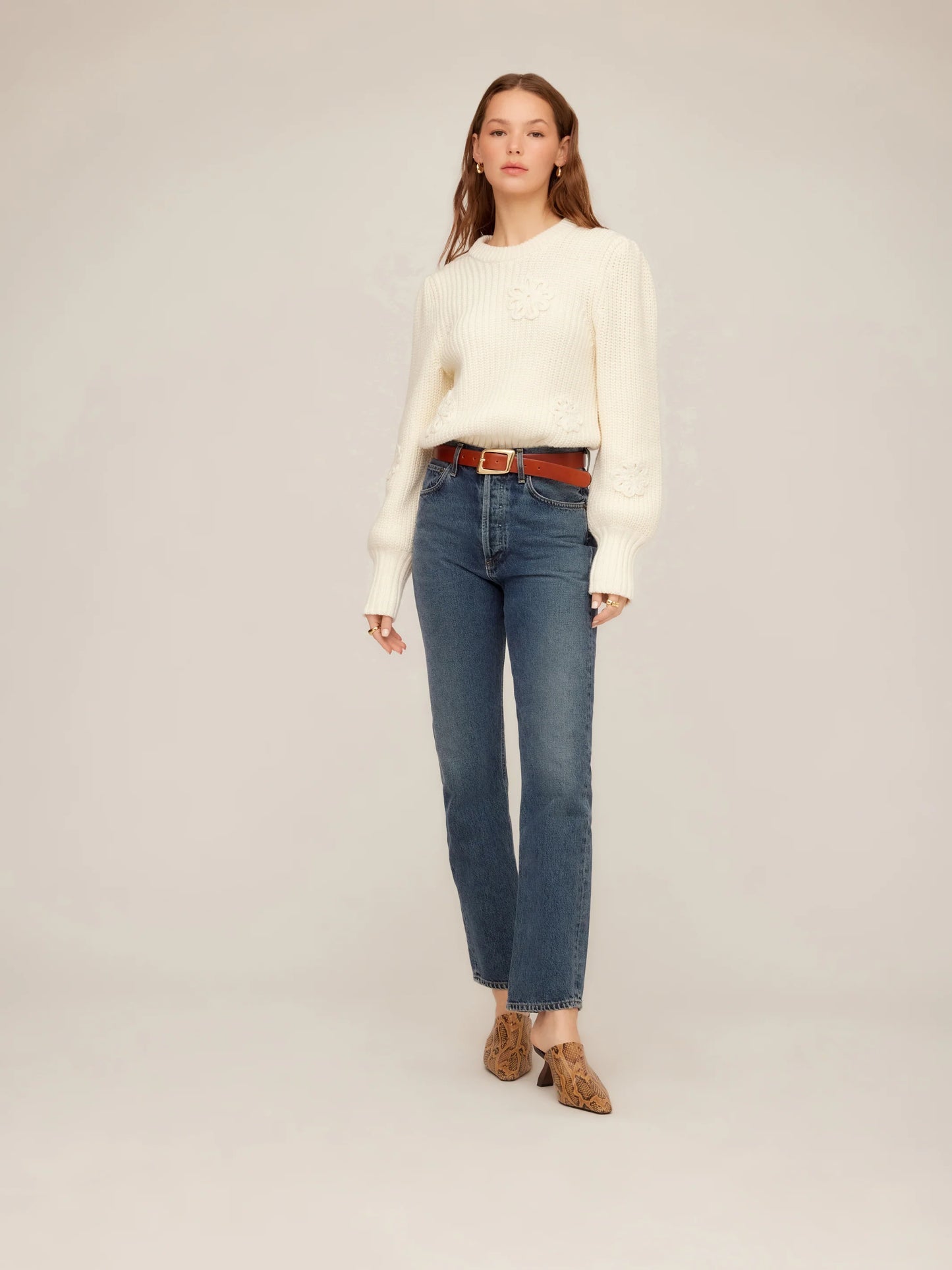 Brylee Crochet Sweater