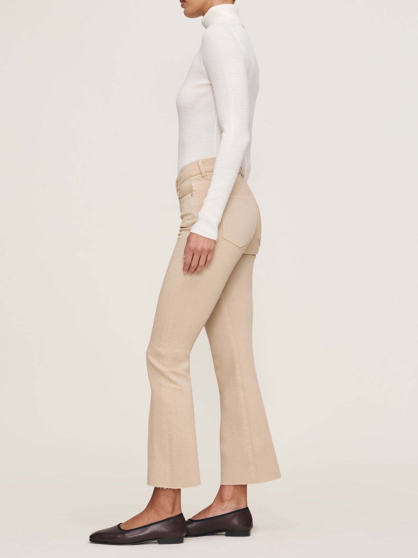 Bridget Boot Crop - Almond