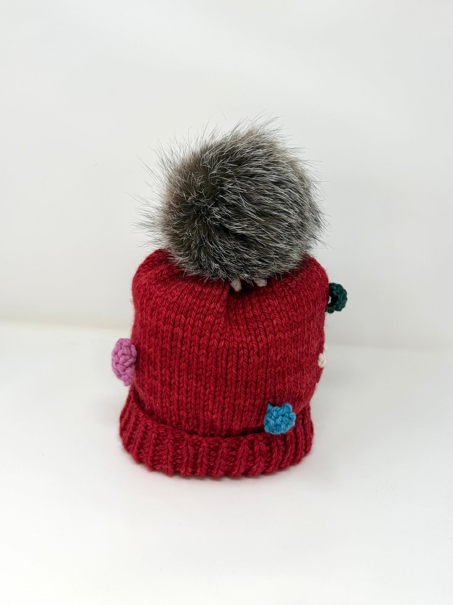 Sandy Knits Beanies w/ Fur