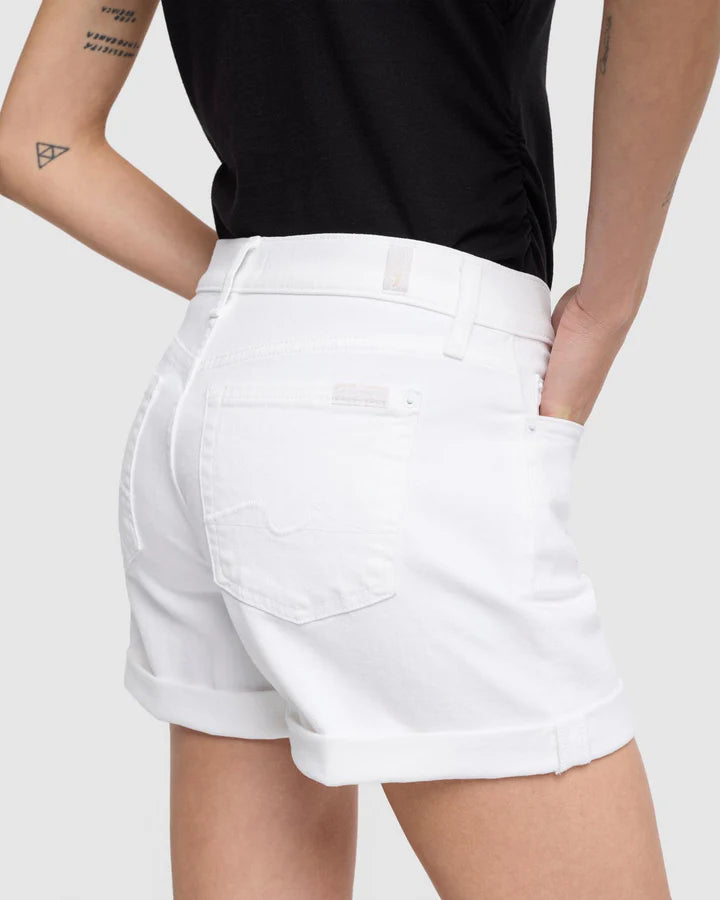 Mid Roll Shorts - White