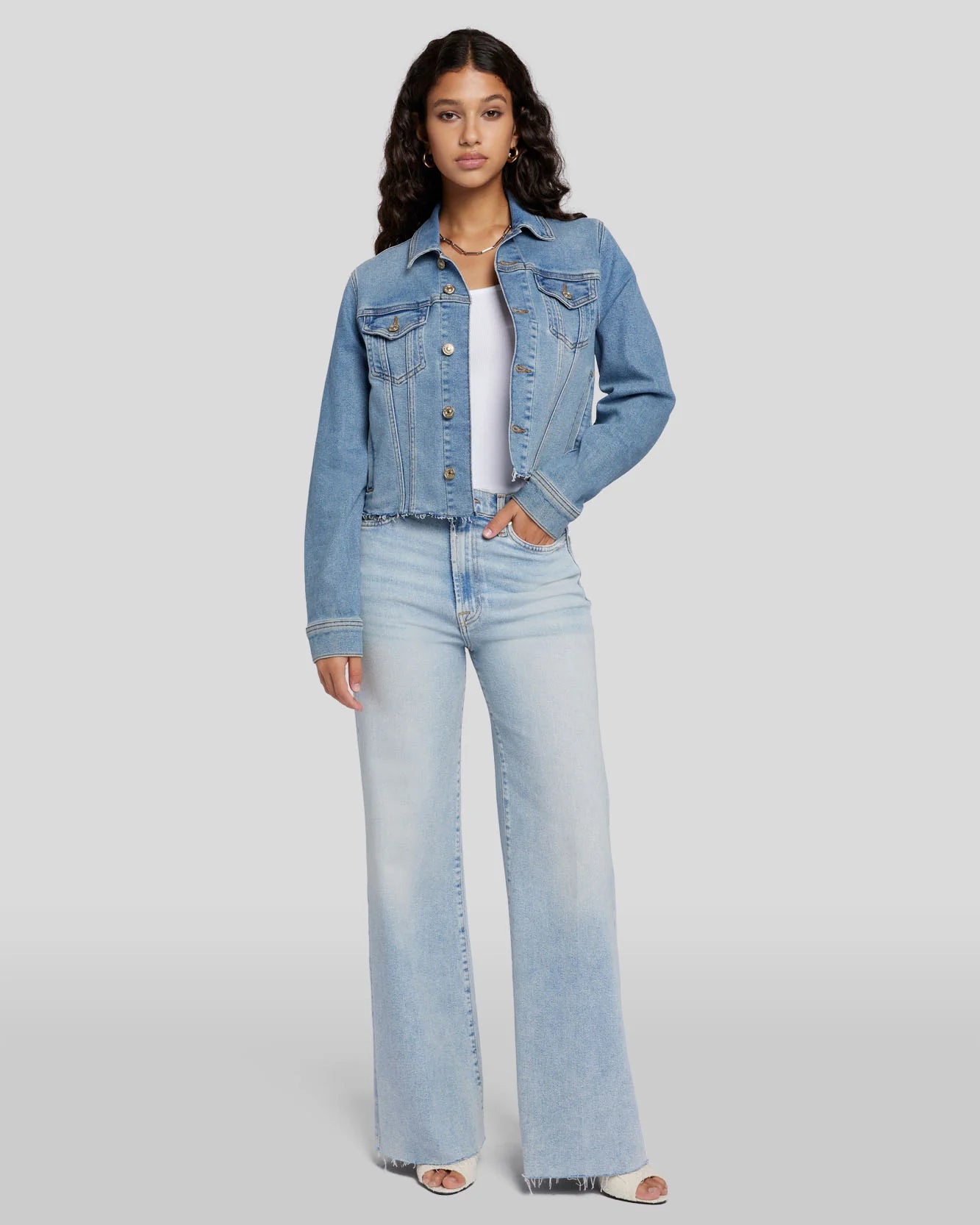 Classic Trucker Jacket - Love Soul