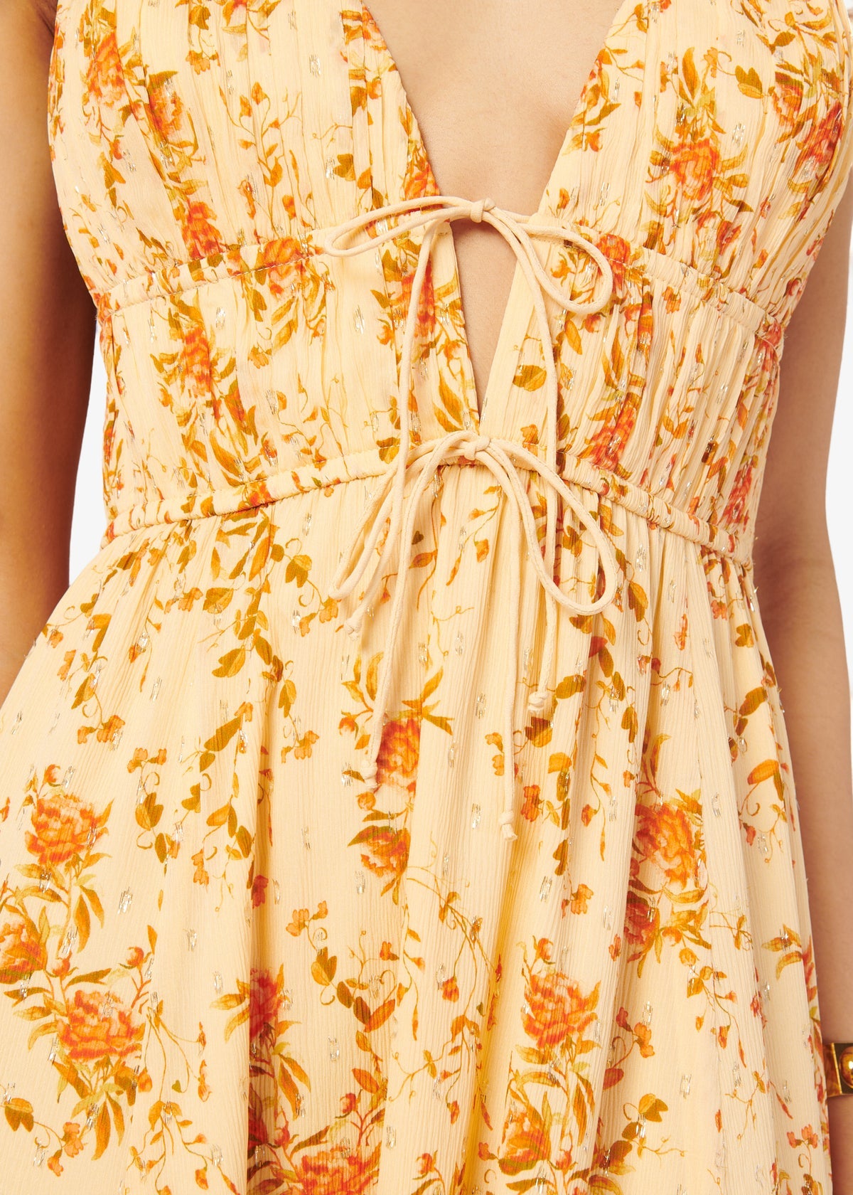 Dorinda Crinkle Chiffon Maxi