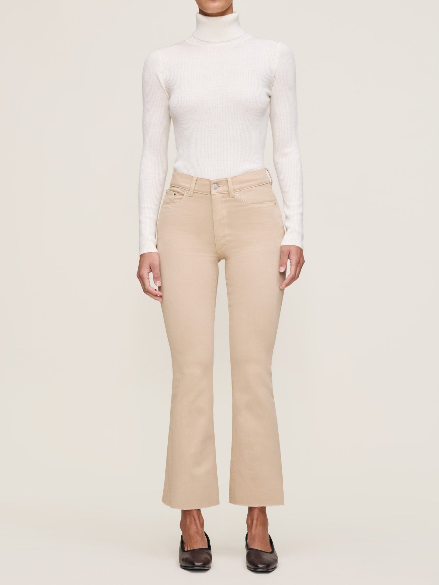 Bridget Boot Crop - Almond