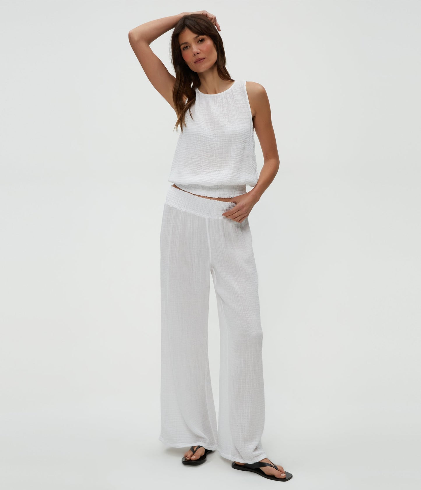 Susie Smocked Waist Pant