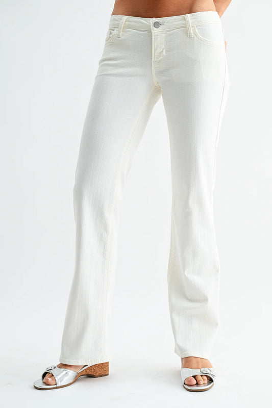 Super Low Rise Flare Jeans