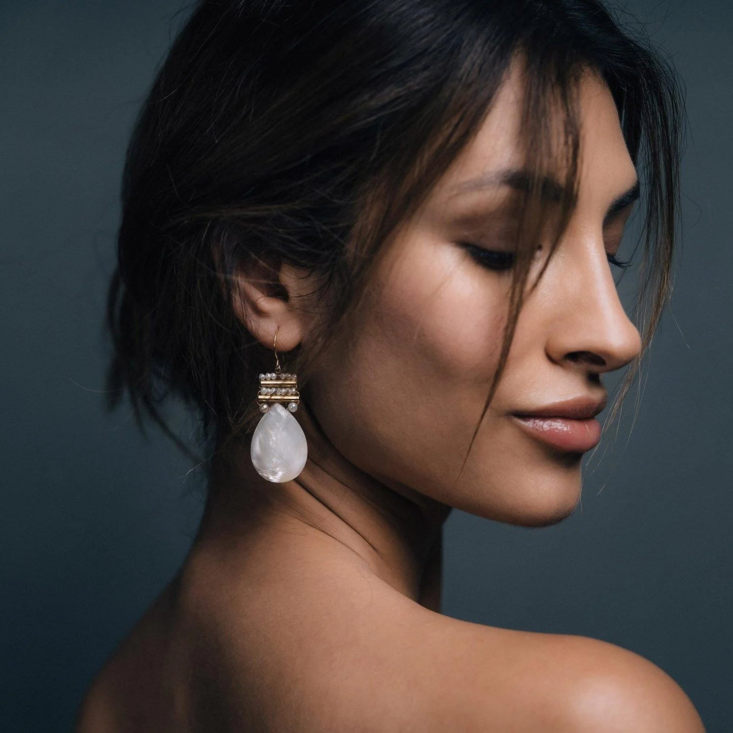 Pear Drops Earring