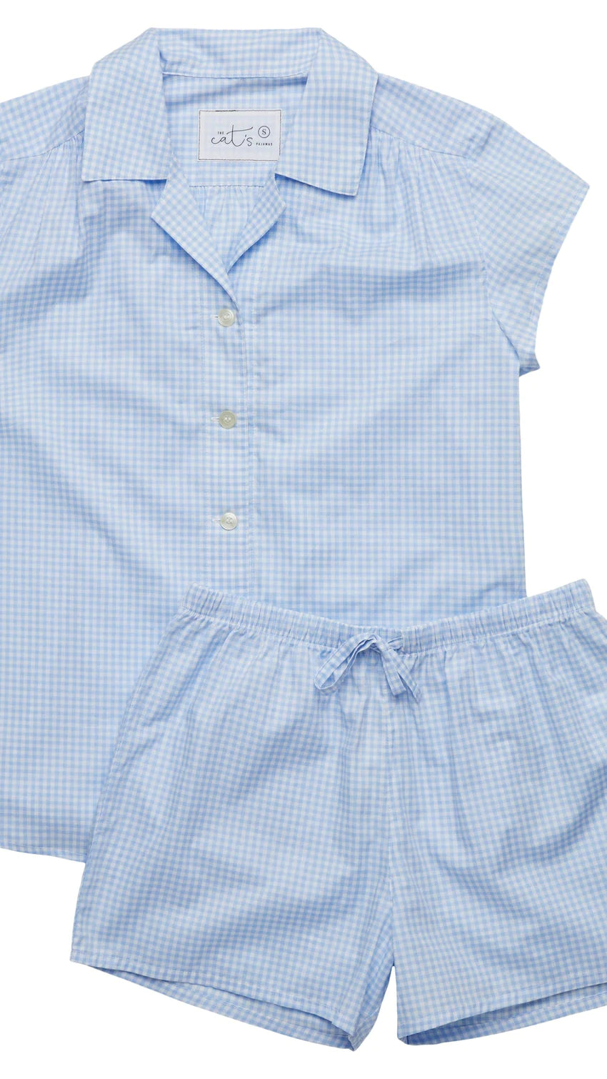 Classic Gingham Luxe Pima Short Set