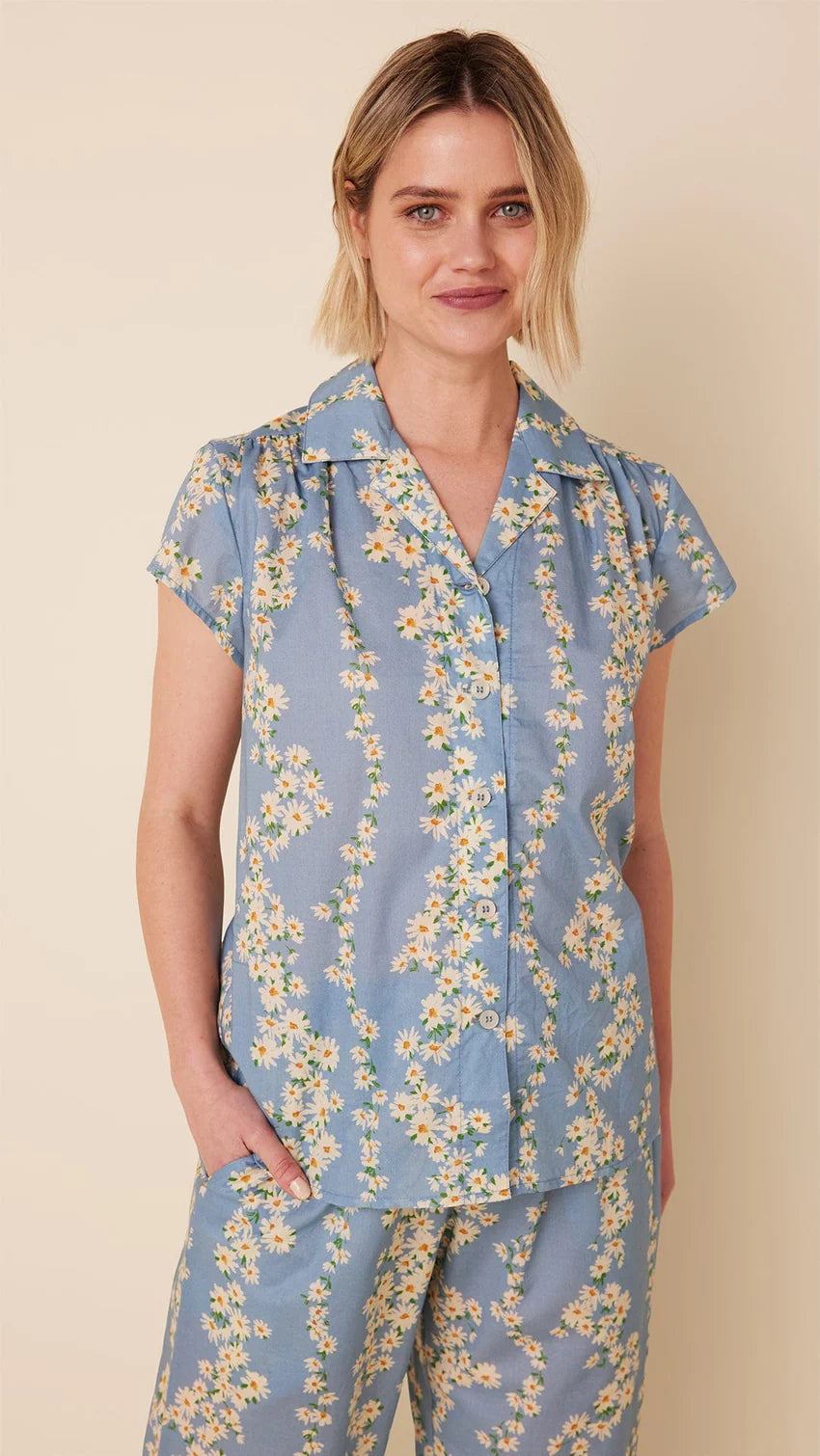 Voile Capri Pajama Set