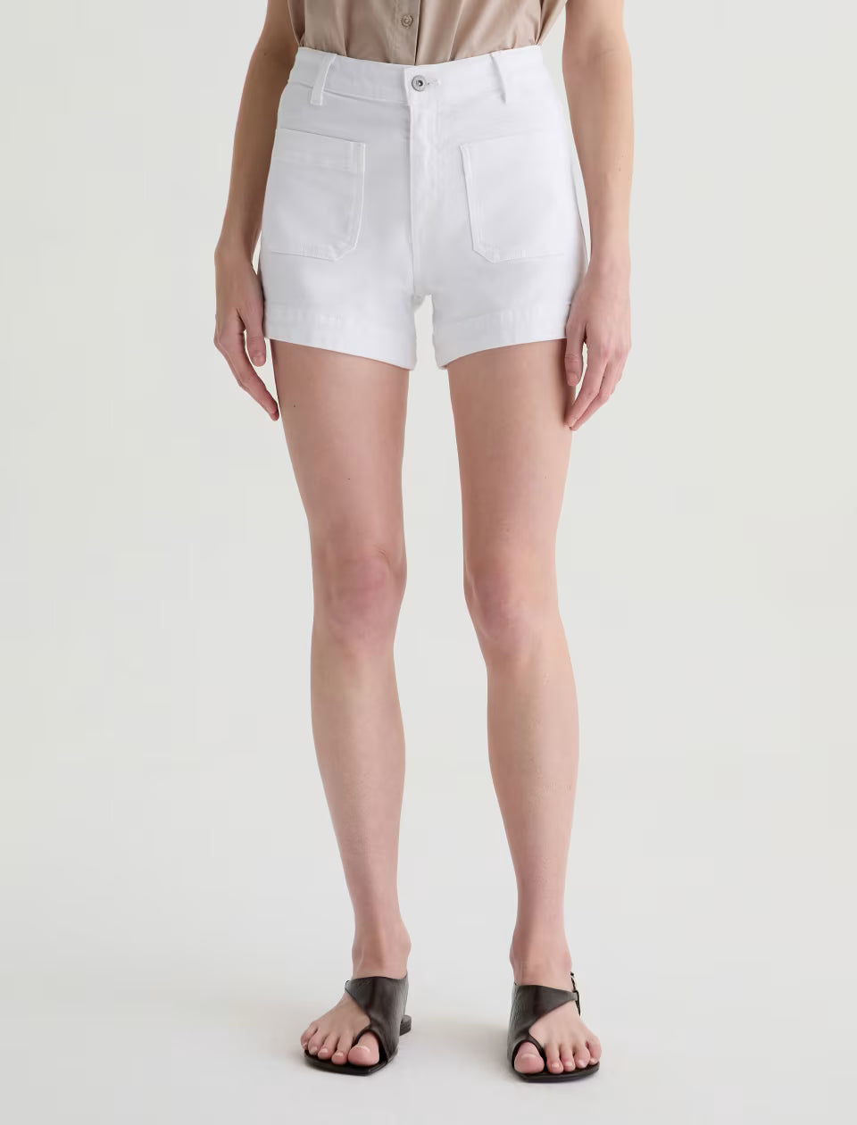 Daisy Shorts - White