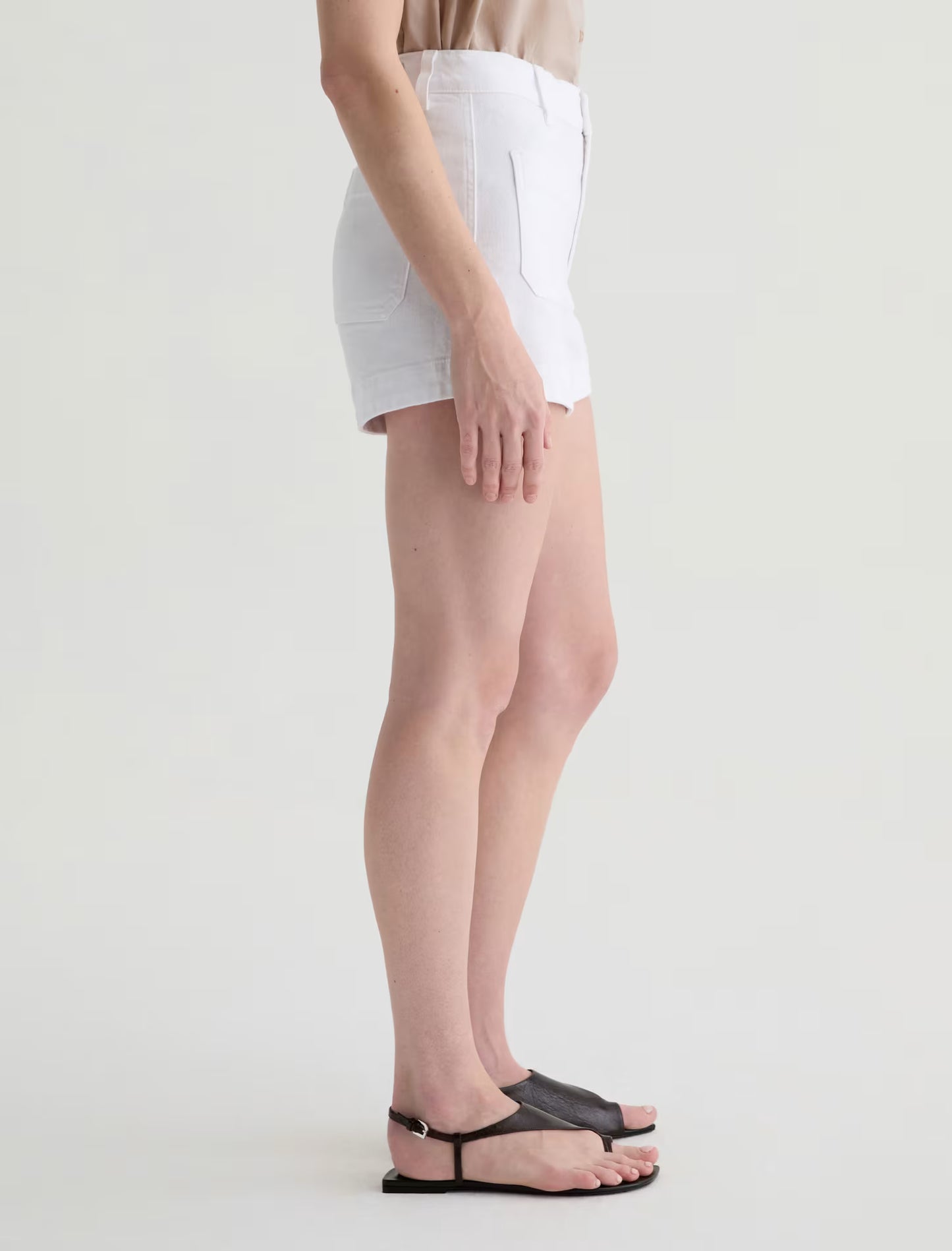 Daisy Shorts - White