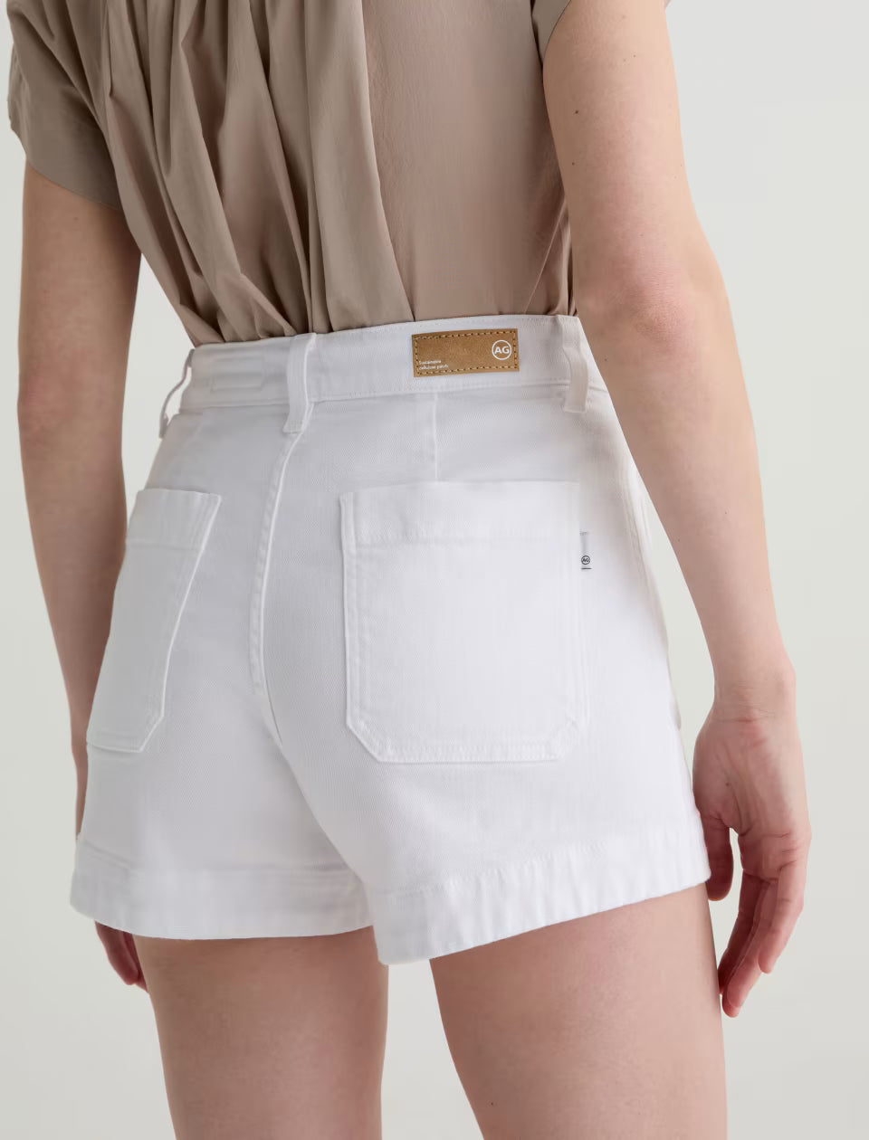 Daisy Shorts - White