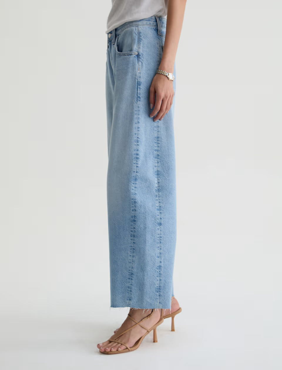 Hattie Crop Barrel Jeans