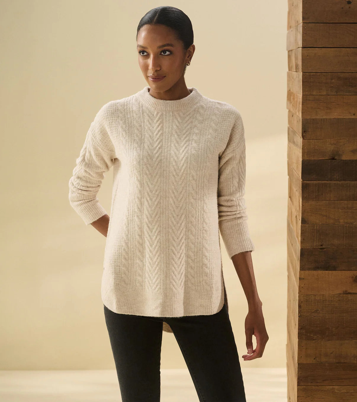 Cable Knit Tunic