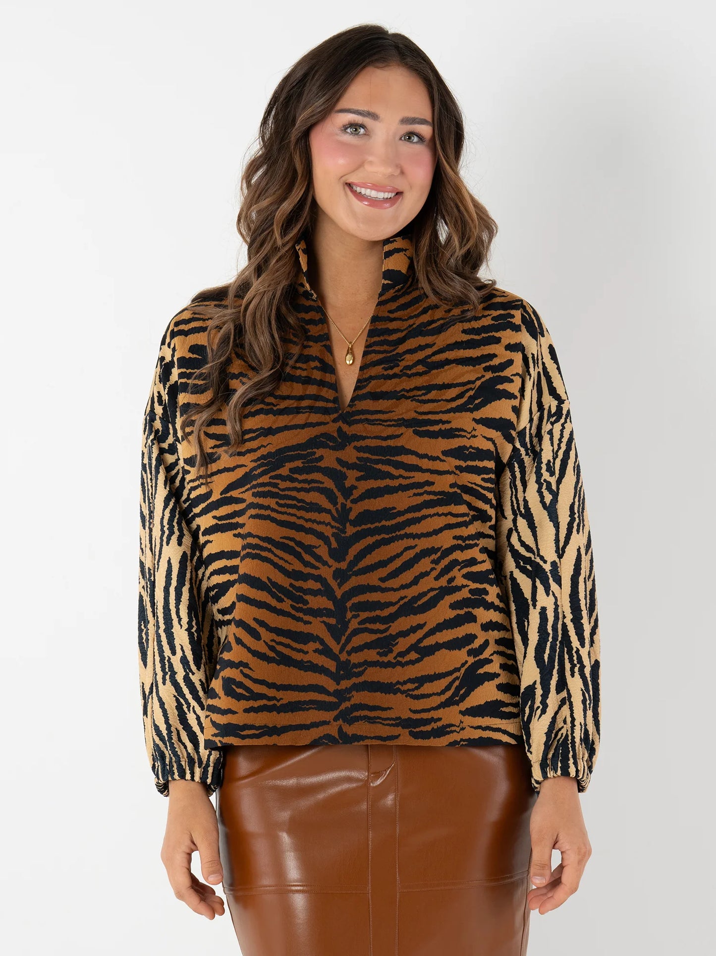 Long-Sleeve Poppy Shirt