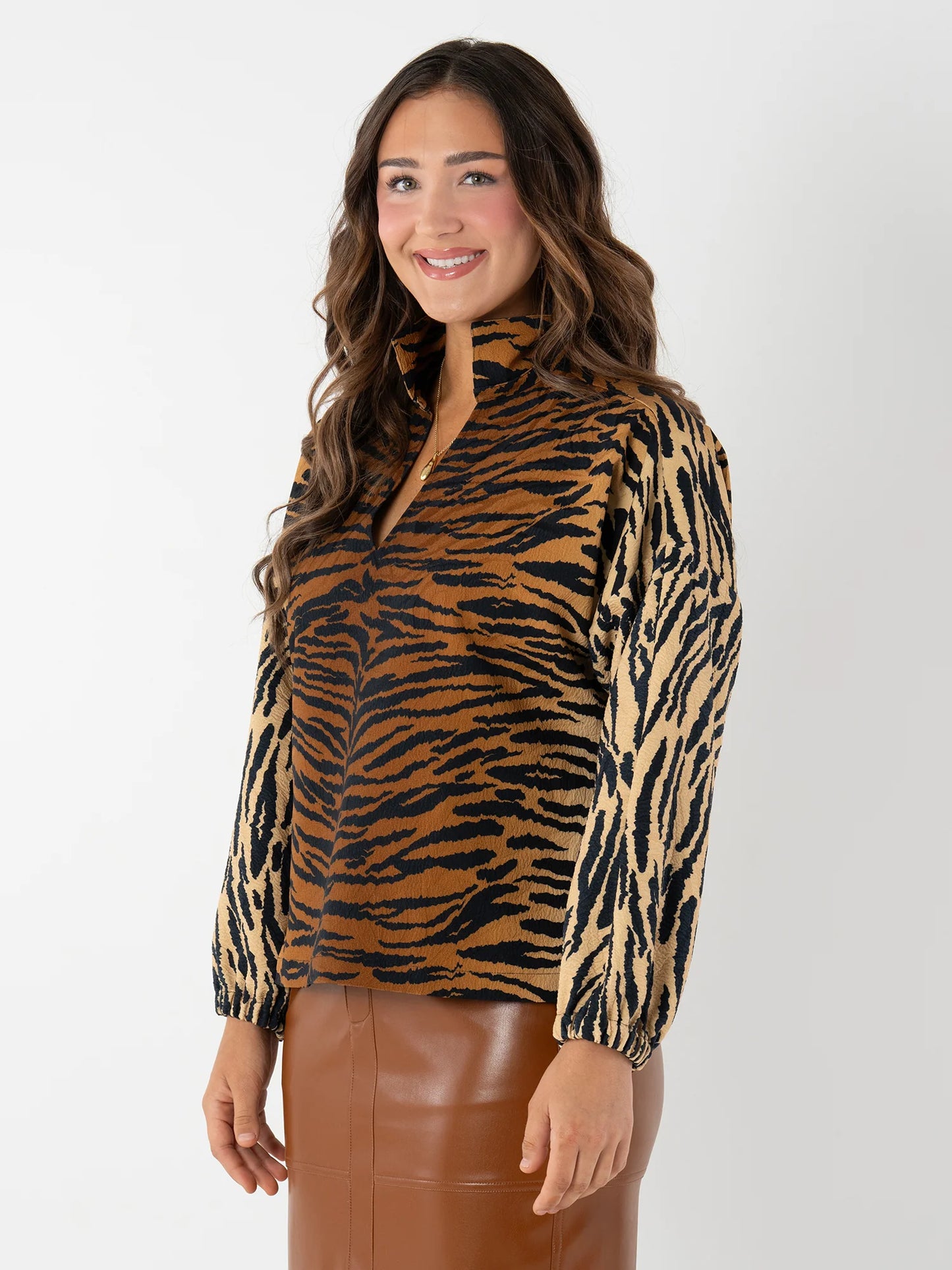 Long-Sleeve Poppy Shirt