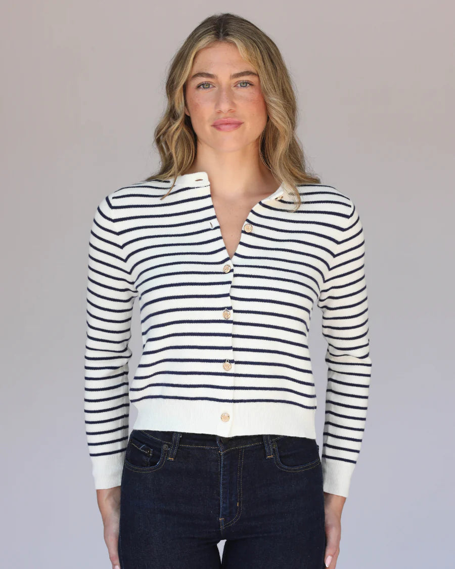 Meadow Stripe Cardigan
