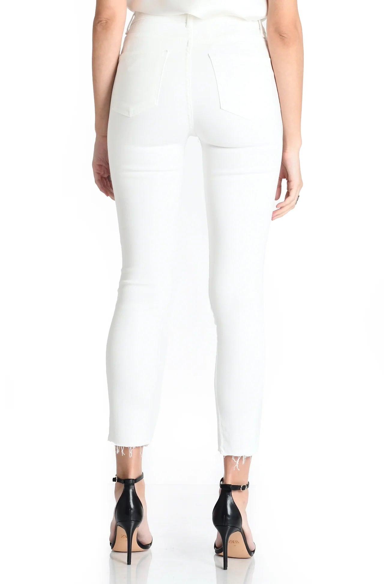 Gwen Crop - Vintage White