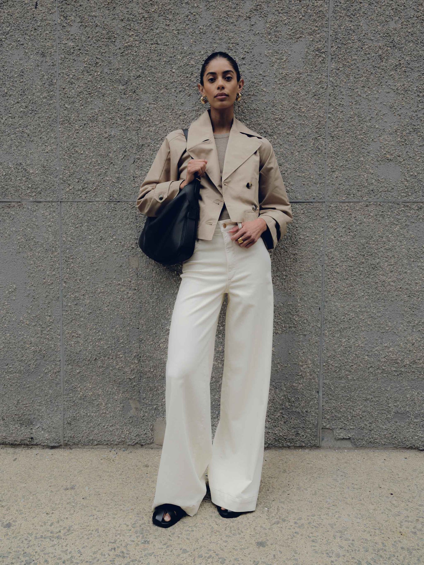 Hepburn Wide Leg - Manilla Knit