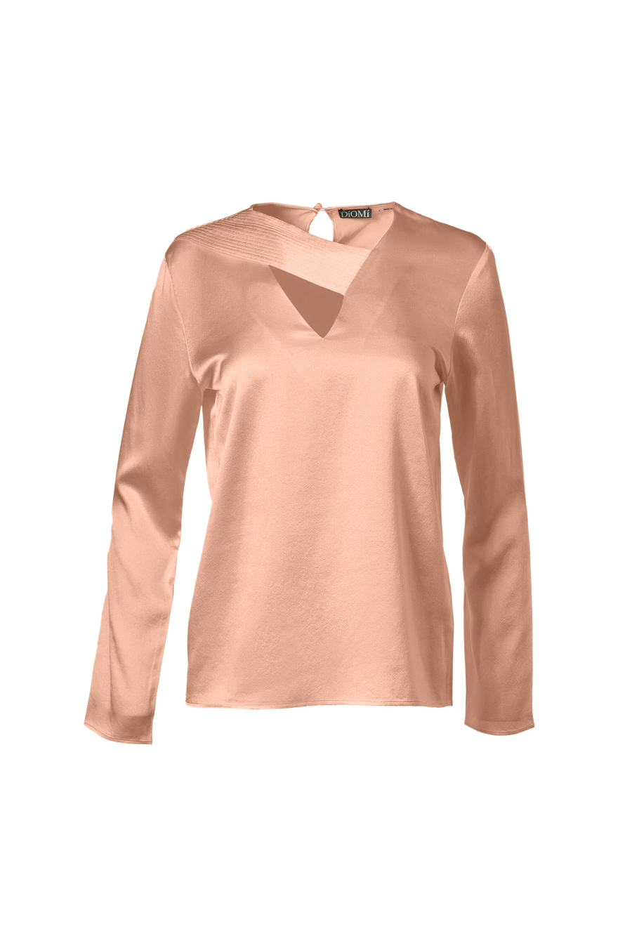 Signature Cross V-Neck L/S Top