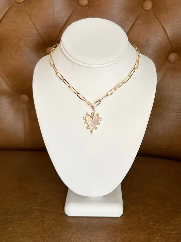 For a Friend Heart Necklace