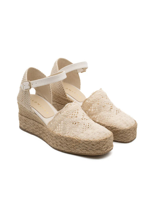 Kleo Tejido Crochet Sandal