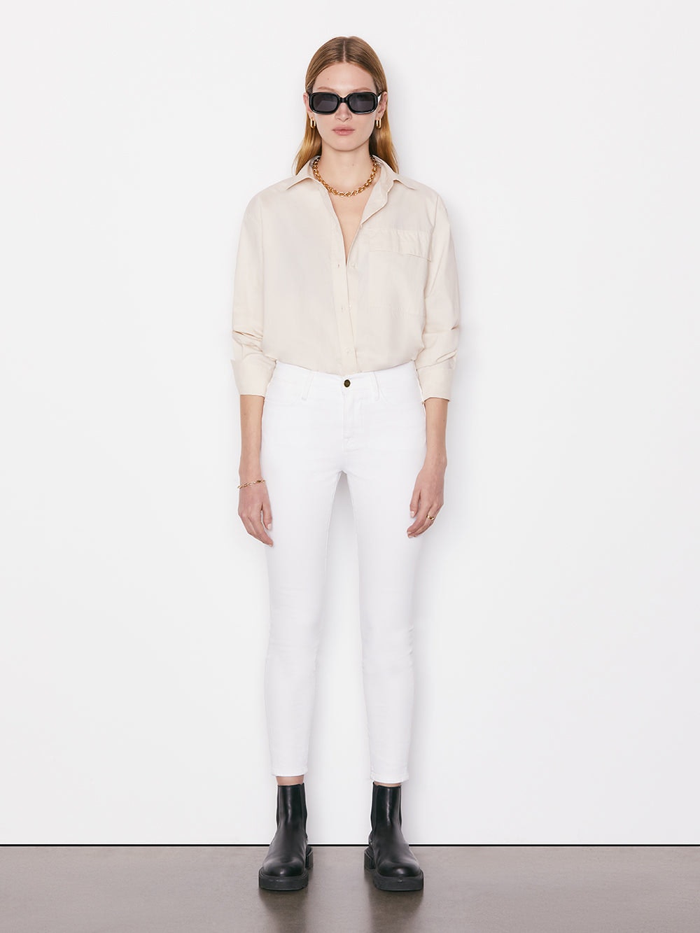 Le High Skinny - Blanc