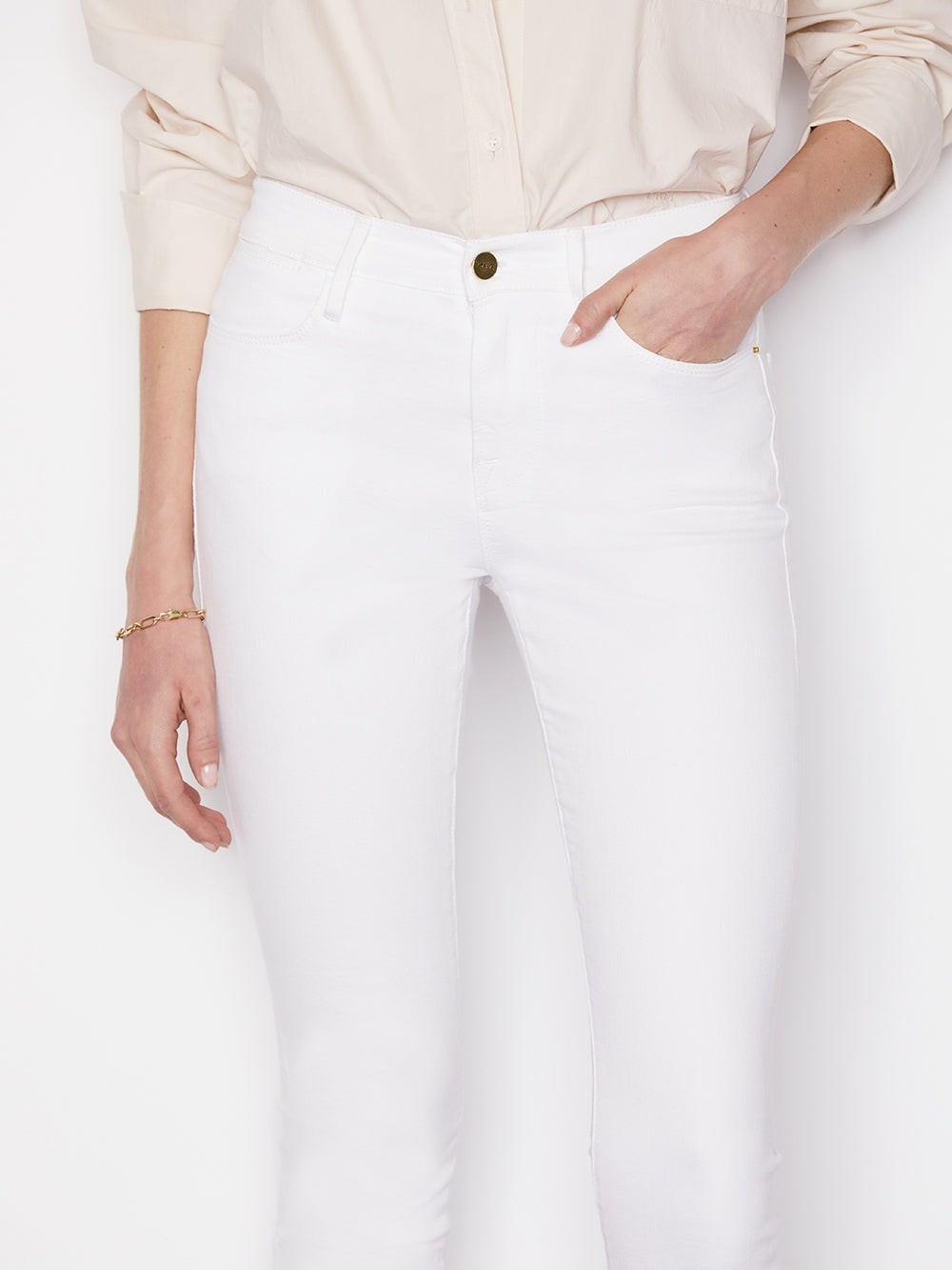 Le High Skinny - Blanc