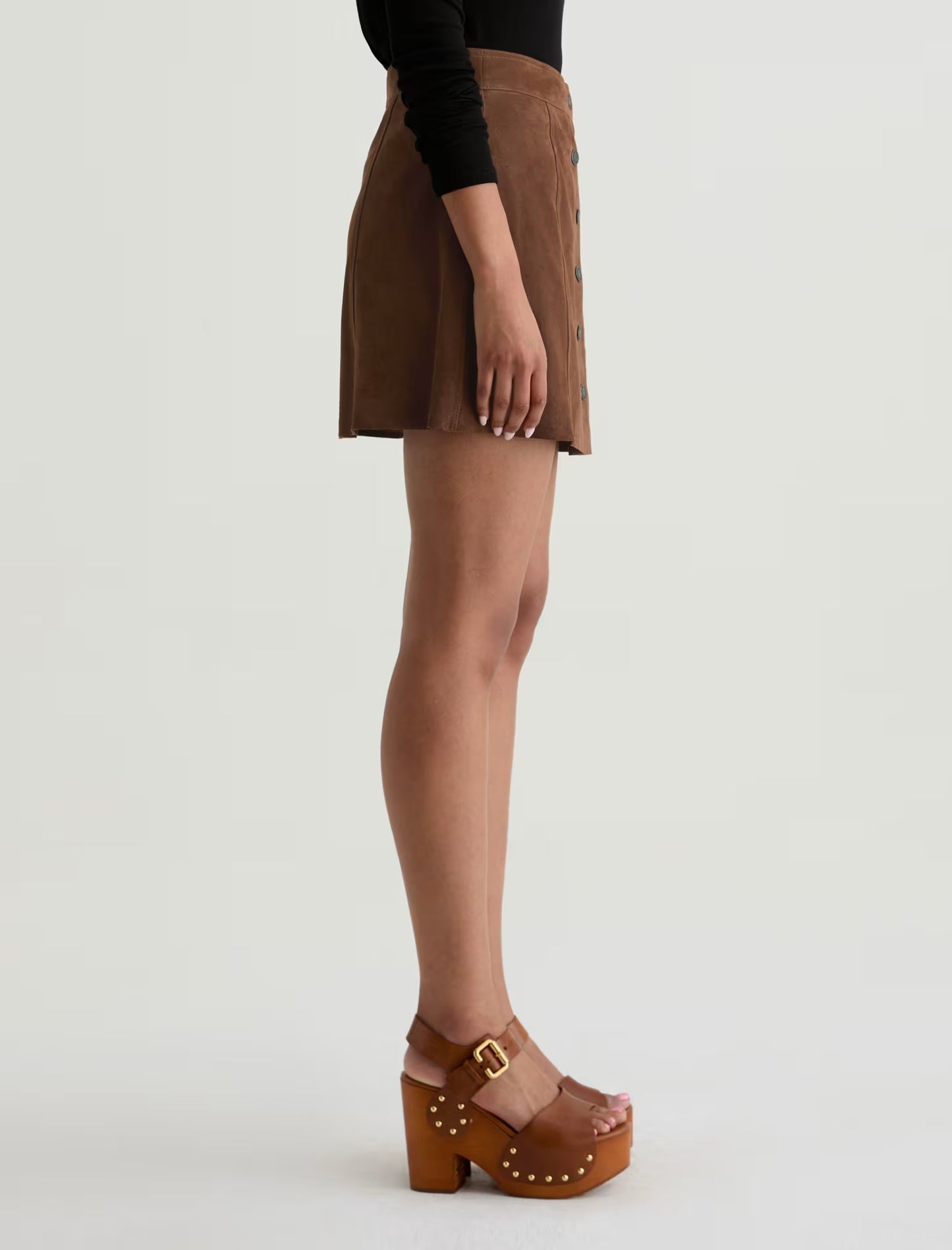 Evie Suede Skirt