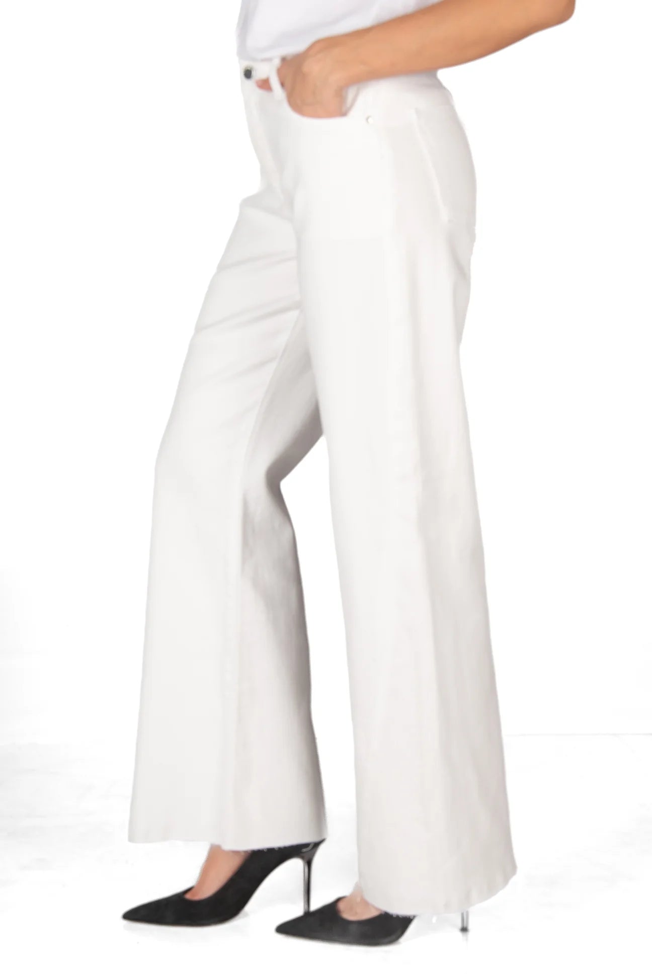 Lotus Twist High Wide - Optic White