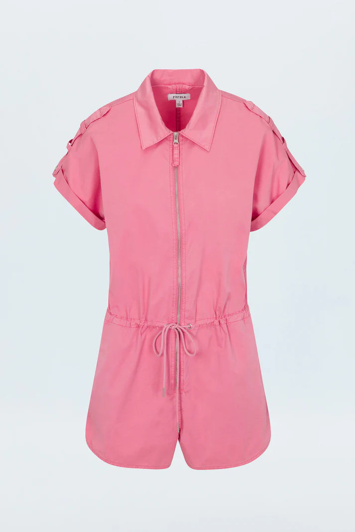 Meg Zip Front Romper