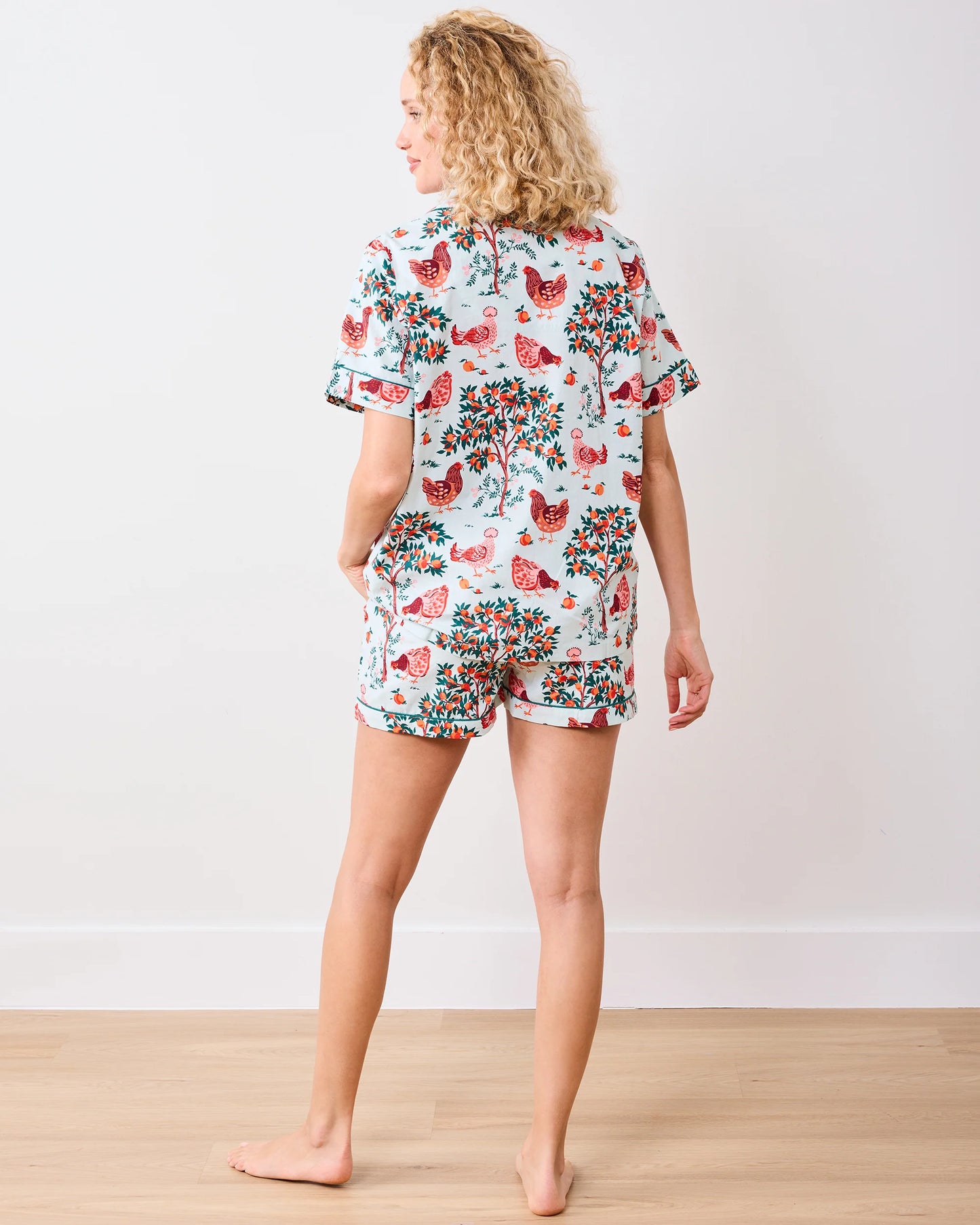 Hen House Short PJ Set