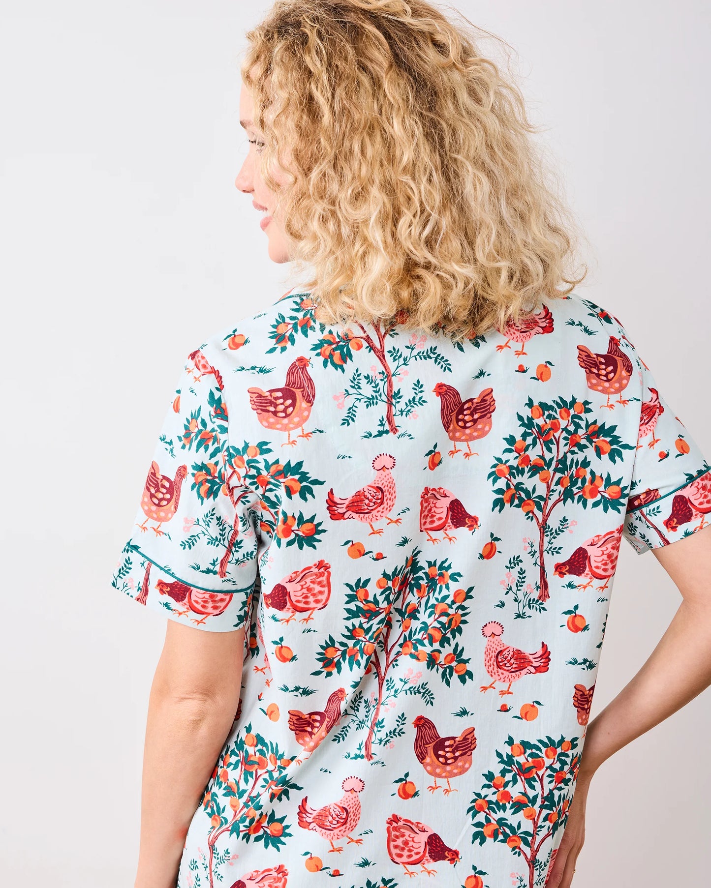 Hen House Short PJ Set