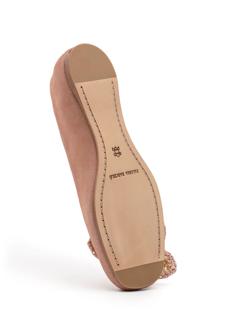 Quinn Suede Makeup Ballerina Flats