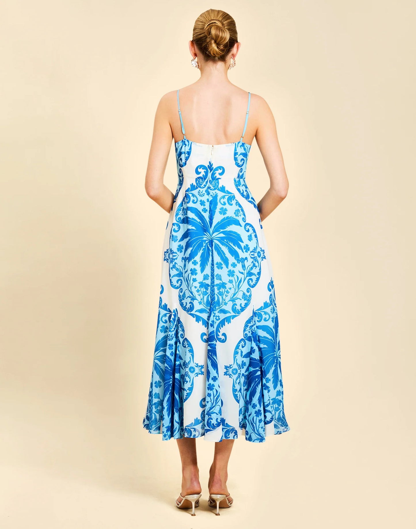 Reverie Tea-Length Sash Dress