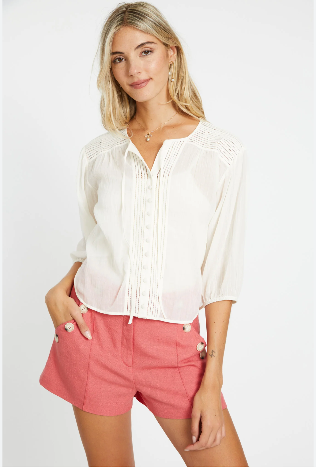 Esme Ivory Top