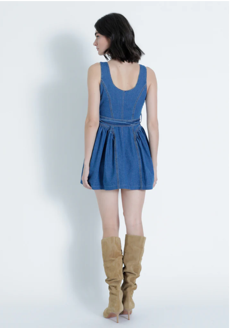 Katerina Denim Mini Dress