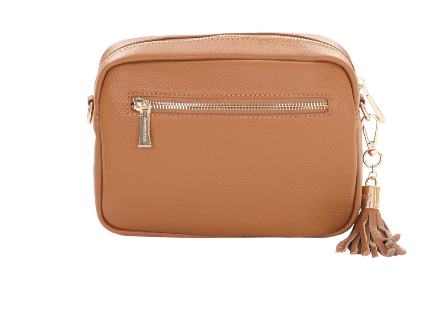 City Faux Fleece & leather Bag