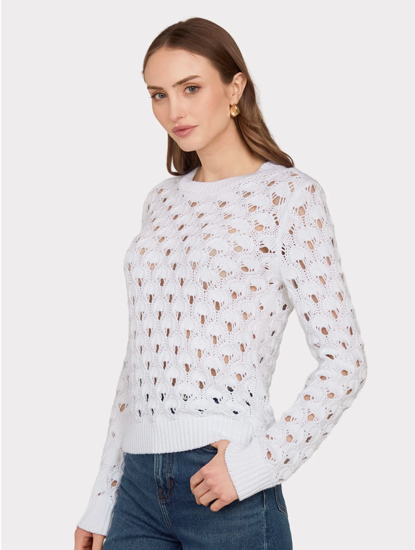 Solid Texture Stitch Crew