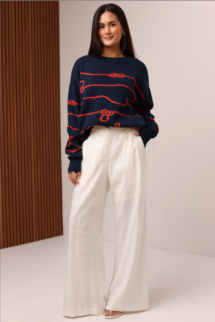 Knots and Nautical Sweater